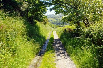 Wales Coastal Path at Penbryn