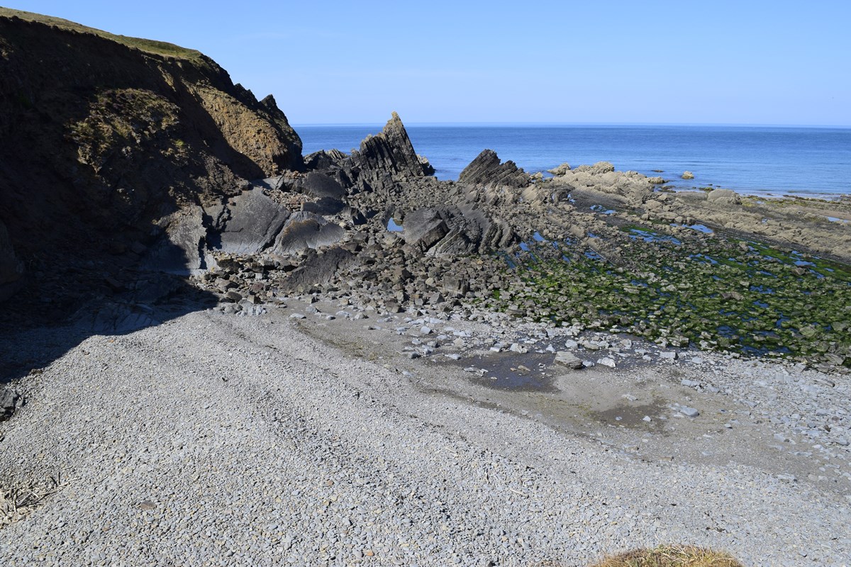 Southern part of the shore