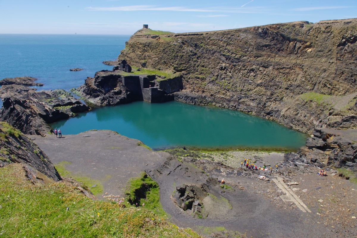 Blue Lagoon Abereiddy