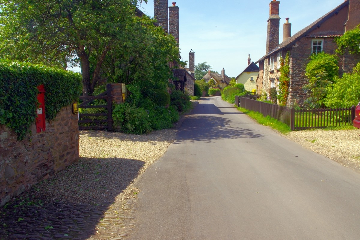 Bossington village