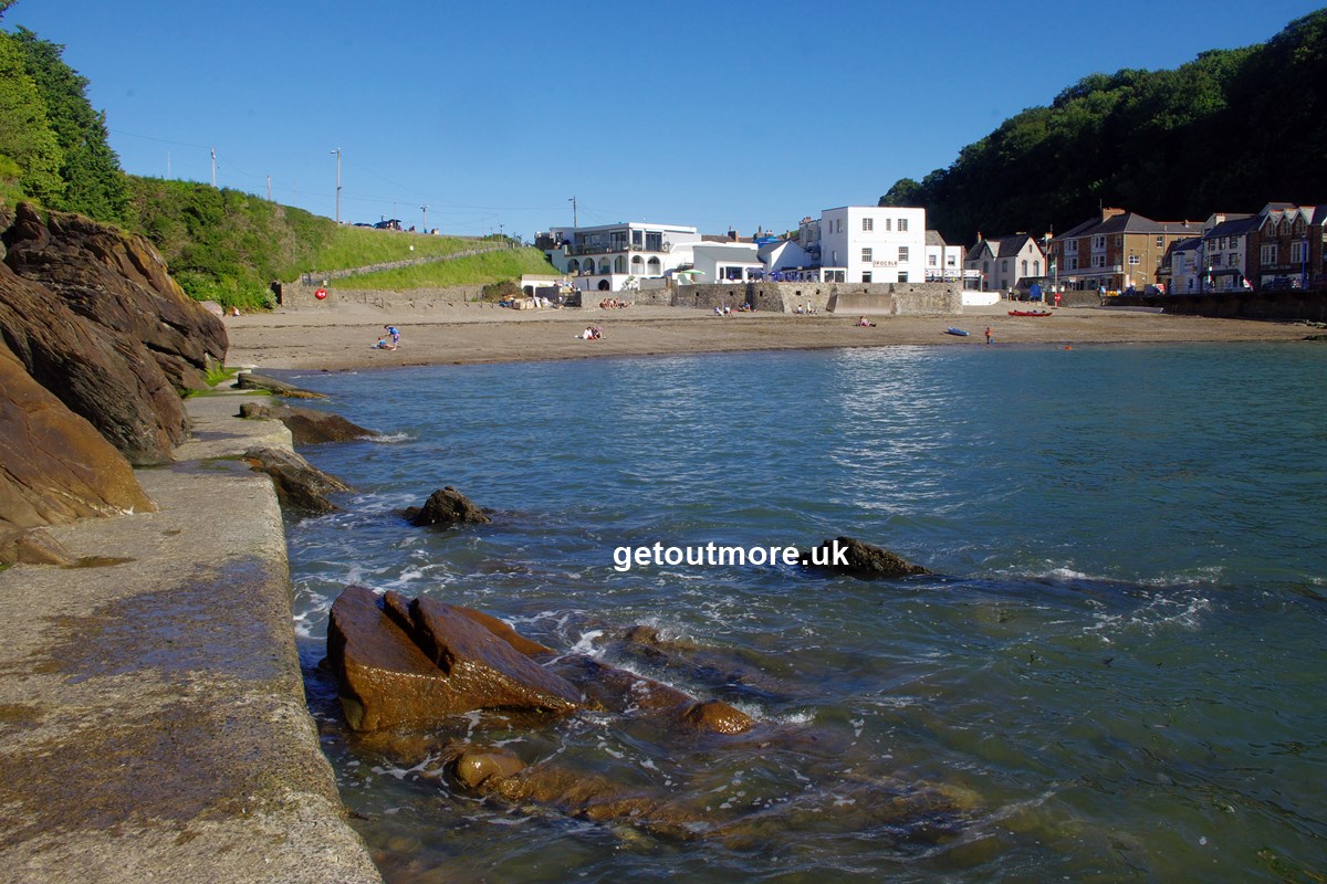 Early evening high tide