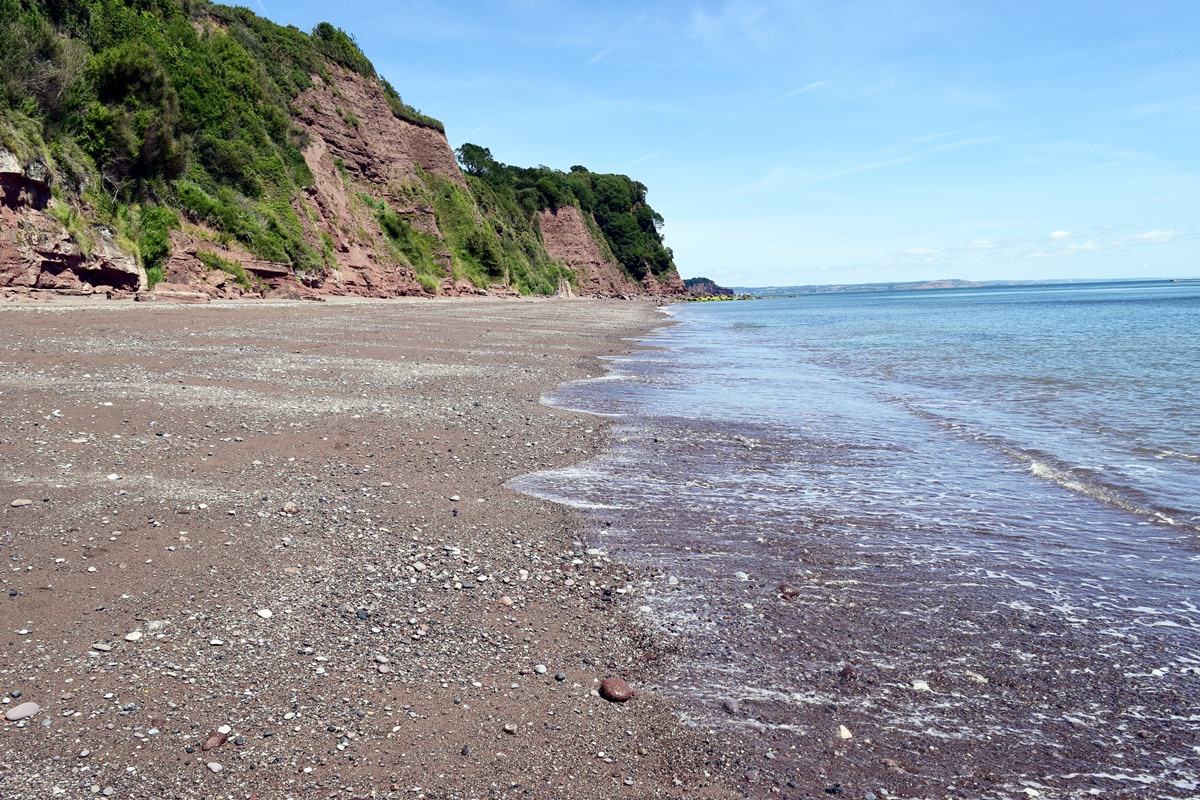 Looking north