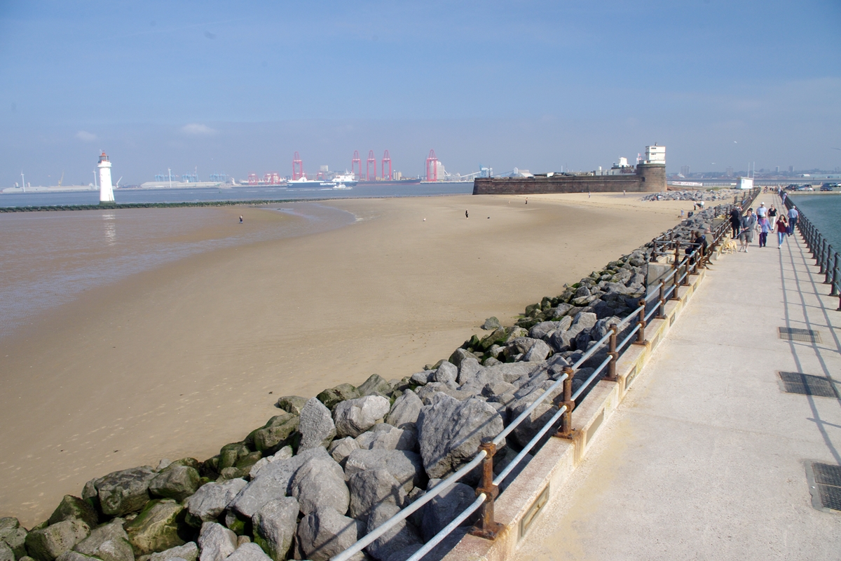 Looking towards Fort Perch Rock