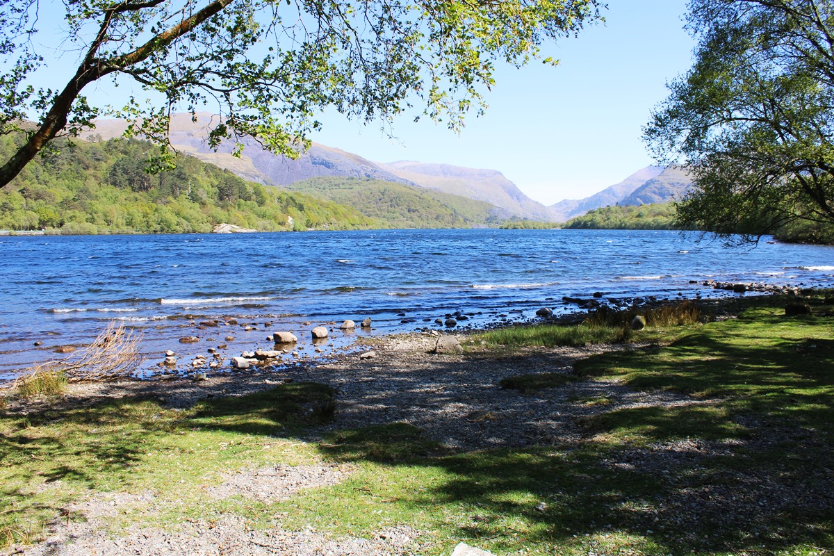 Near the western end