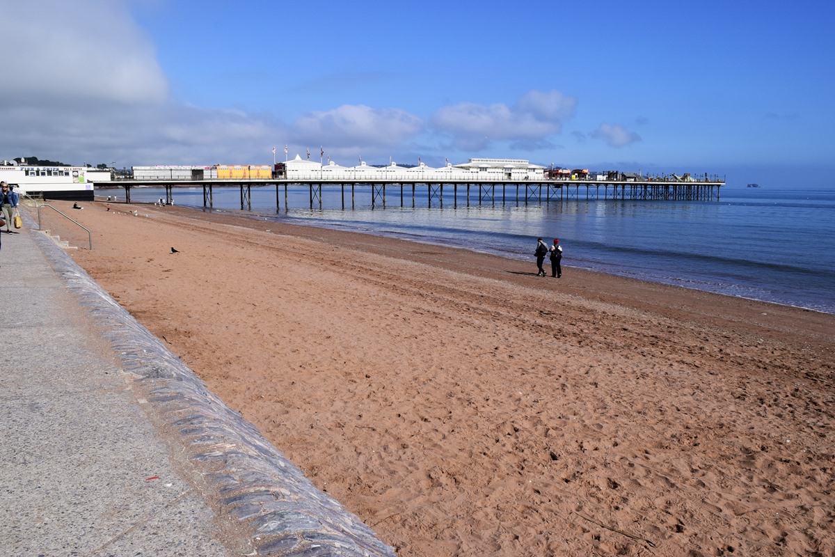 South of the pier