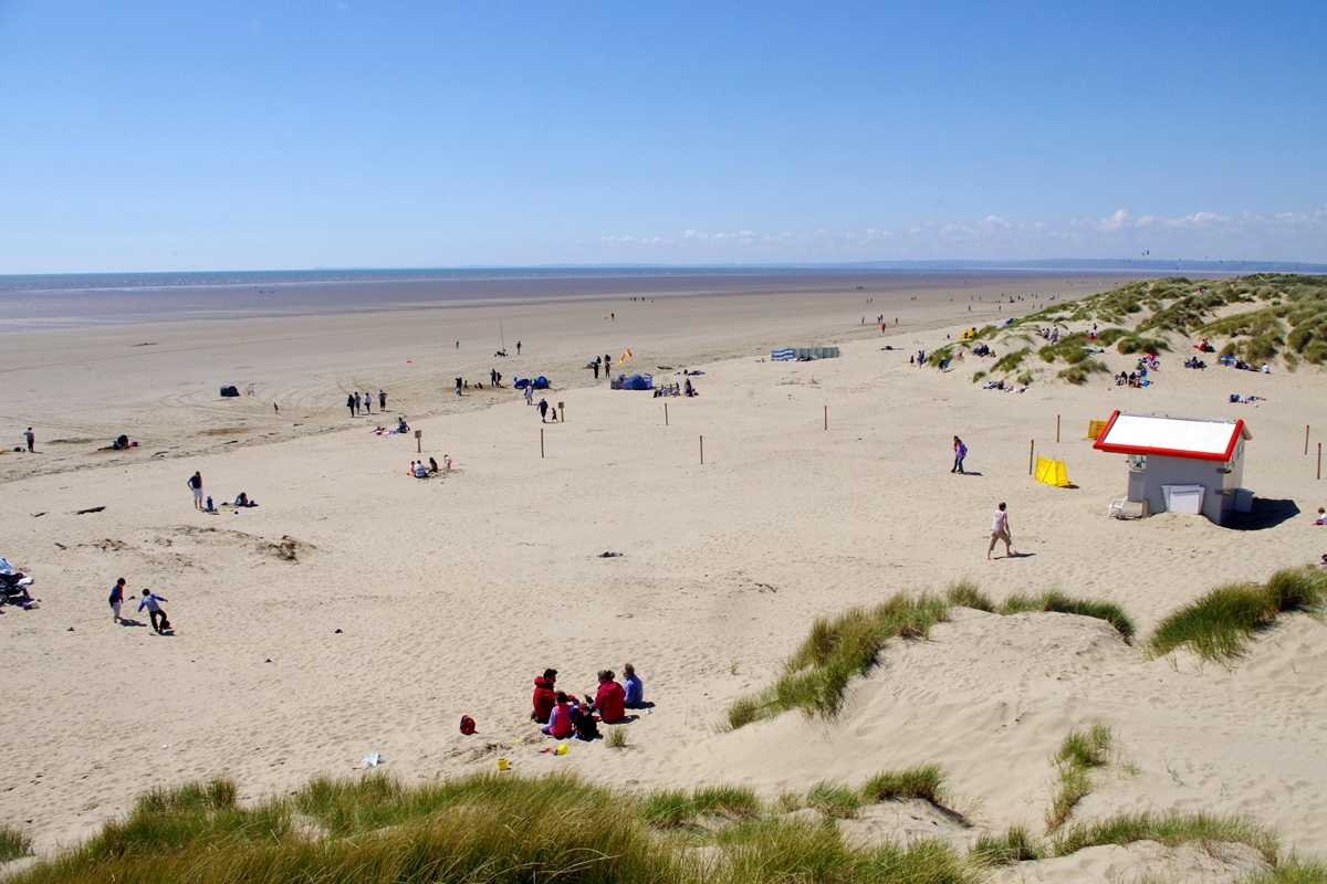 Pembrey dunes and beach