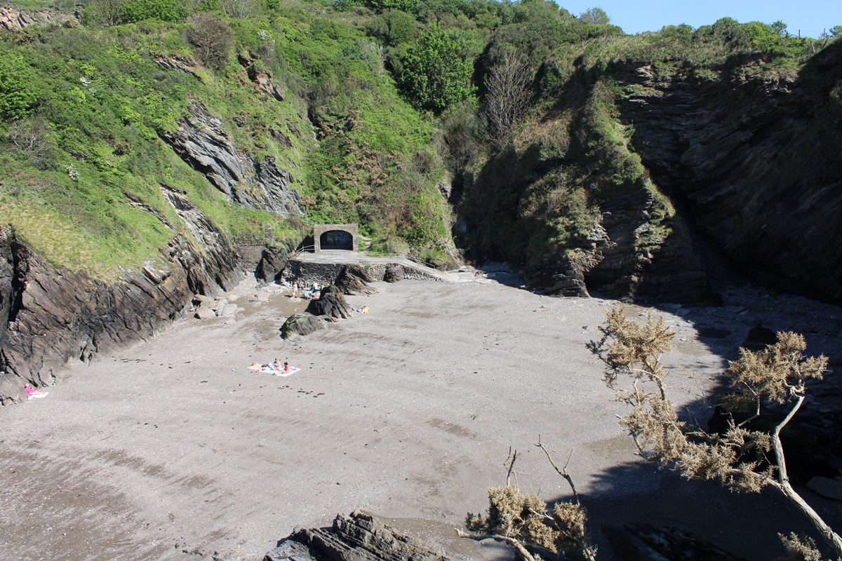 The cliffs