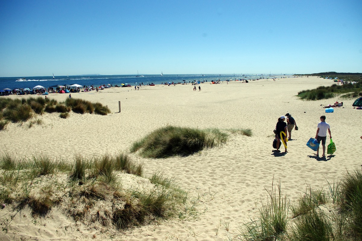 Shell Bay from the main access