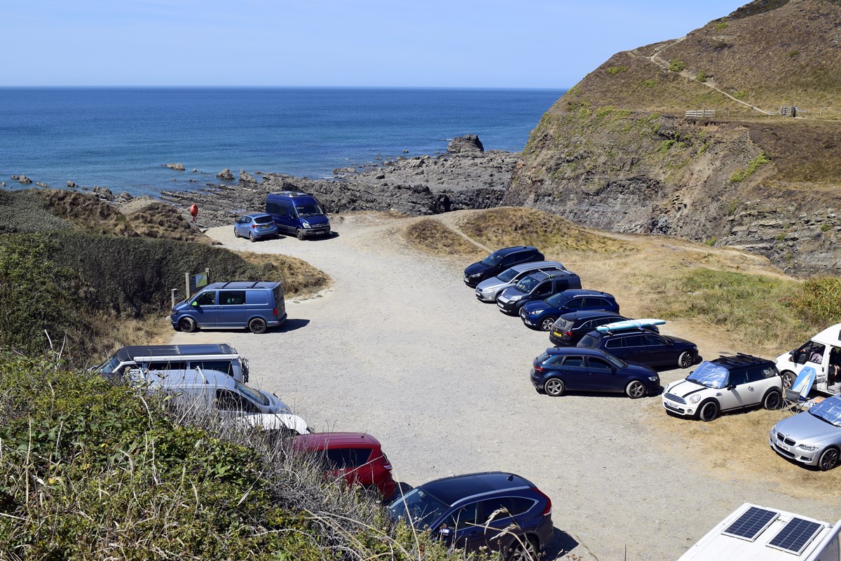 The car park