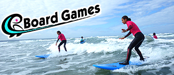 Board Games Surfing in Pembrokeshire Wales
