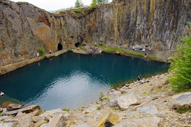 Fairbourne Blue Lake