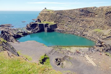 Blue Lagoon, Abereiddy